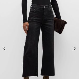 AG Saige High Rise Wide Leg Crop